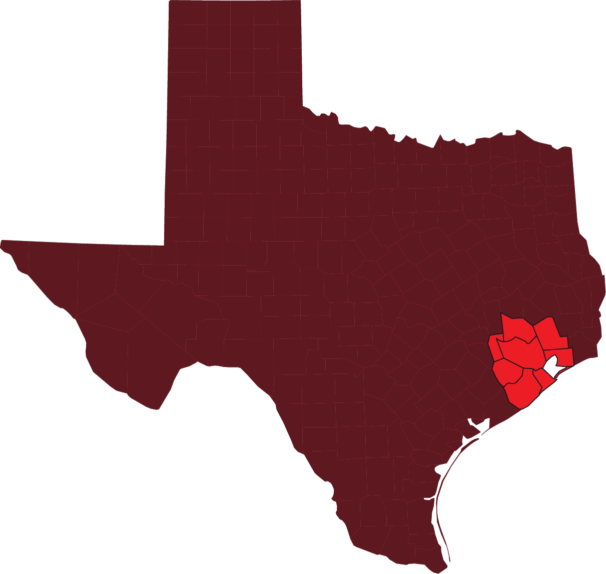 Texas Map